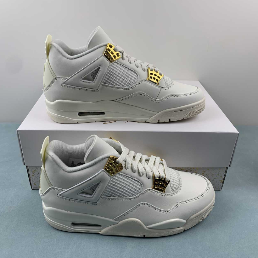 Jordan 4 Retro Metallic Gold (W)